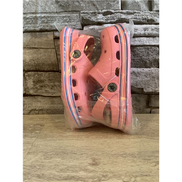 Toddler Rubber Sandals Pink Colour Size 8.5