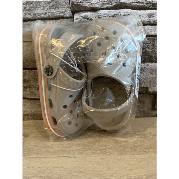 Toddler Rubber Sandals Grey  Colour Size 7