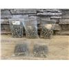 Image 1 : Lot of 5 25 Per Packs of #10 x1 1/2 " Hex Washer Head Text Screws
