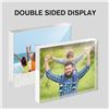 Image 4 : 4x6 Inches Acrylic Picture Frames- 5 Pack, frameless