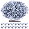 Image 1 : #8x1-1/4" Pocket Hole Screws Zinc Coated Square Drive Self Tapping Coarse Thread - 160 pcs