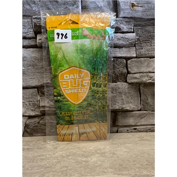 Lot of 4 Daily Bug Shield Plant Essential Oil Bracelet