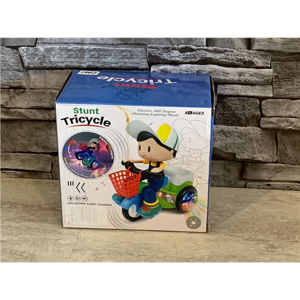 Stunt Cycle Electric 360 Degree Rotating Music With Lights Ages 3+