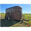 Image 1 : Stock Trailer : 1983 WY-LEE Trailers Limited : 10ft w/Contents (Sask Registered)