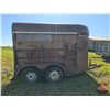Image 2 : Stock Trailer : 1983 WY-LEE Trailers Limited : 10ft w/Contents (Sask Registered)