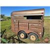 Image 7 : Stock Trailer : 1983 WY-LEE Trailers Limited : 10ft w/Contents (Sask Registered)