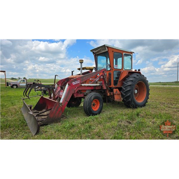 Tractor : 1973 Deutz D10006 : Co-Op Implements : with LEON FEL/Grapple/Bolt-On Blade