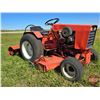 Image 9 : Lawn TRACTOR : CASE 446 with Mower & Roto-Tiller