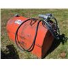Image 1 : WestSteel Rosco Diesel Slip Tank (32"H x 49"W x 29"D) (c/w Electric Pump) (approx. 3/4 Full of Diese