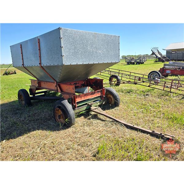 Galvanized Gravity Wagon (10ft L)