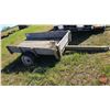 Image 1 : Home Built Wood Frame Utility Trailer (65"W x 12ft L)