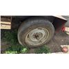 Image 9 : Home Built Utility Trailer c/w Metal Cut-Offs and Pipe/Tubing etc. (Cargo Box Measures 46"W x 84"L)