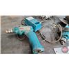 Image 8 : Makita Combo (4) : Angle Grinder; 3/8" Drill; 7.2 Volt Cordless Drill; Die Grinder