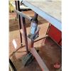 Image 8 : Custom Built Movable Metal-Top Work Bench (Bench Measures 44"H x 72"W x 36"D) (c/w : Tool Chests (2)