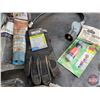Image 2 : Tray Lot: Variety of Shop Supplies : Includes (Lubriplate; Gloves; Zip Ties; Metal Banding; WD-40; e