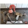 Image 1 : Tool Combo :  Black & Decker 1/2" Drill & Black & Decker Paint Sprayer & Aluminum Pipe Wrenches (2)