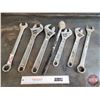 Image 1 : Big Wrench Group (7) : Crescent Wrenches (4) ; Combination Wrenches (2) ; 3/4" Ratchet
