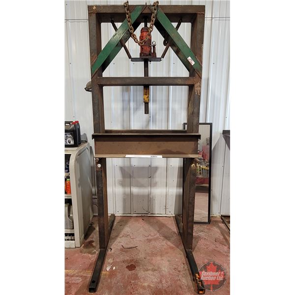 Home Built Shop Press (Measures 88"H x 37"W x 42"D)