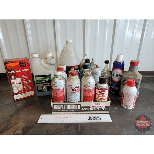 Tray Lot: Shop Fluids