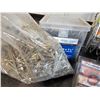 Image 2 : Wire Basket of Fasteners: Brad Nails & Variety of Screws