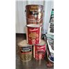 Image 8 : Variety of Paint & Stain; Paint Trays; Paint Brushes; Construction Adhesive; etc.