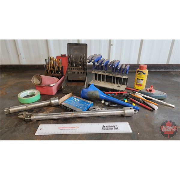 Tool Combo: Variety of Drill Bits; Precision Screw Drivers; T-Handle Allen Keys; etc!