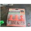 Image 2 : Yard Grouping : 10" Ground Spiral Hooks (4); Deck Board Spacers; 3/32" Aircraft Cable