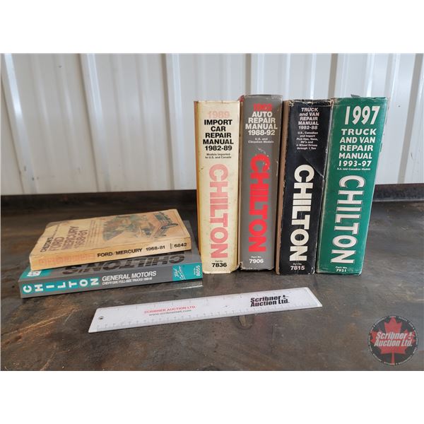 CHILTON's Shop Manuals (6)