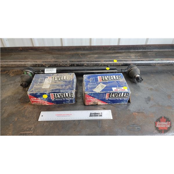 Truck Tie Rod and Tie Rod Ends (Longest Piece Measures 70"L)