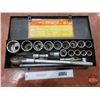 Image 1 : ITC Brand 3/4" Drive Socket Set & Ratchet