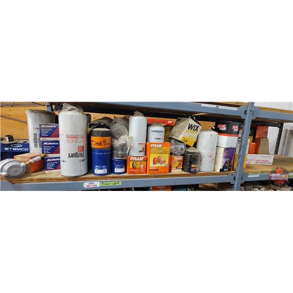 Shelf Lot: Oil Filters & Fuel Filters (Variety)