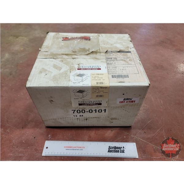 Zero Start Cab & Cargo Heater (Box Size : 9"H x 13"W x 12"D)