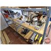 Image 4 : Adjustable Metal Shelving Unit : Wood Shelves (NOT WITH CONTENTS - SHELVING UNIT ONLY!)