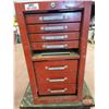 Image 8 : BEACH Add-On Box with CONTENTS! (Has Hinged Work Tray) (Measures: 28-1/2"H x 15"W x 18"D)