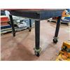 Image 2 : Rolling Metal Table (25"H x 36"W x 24"D)