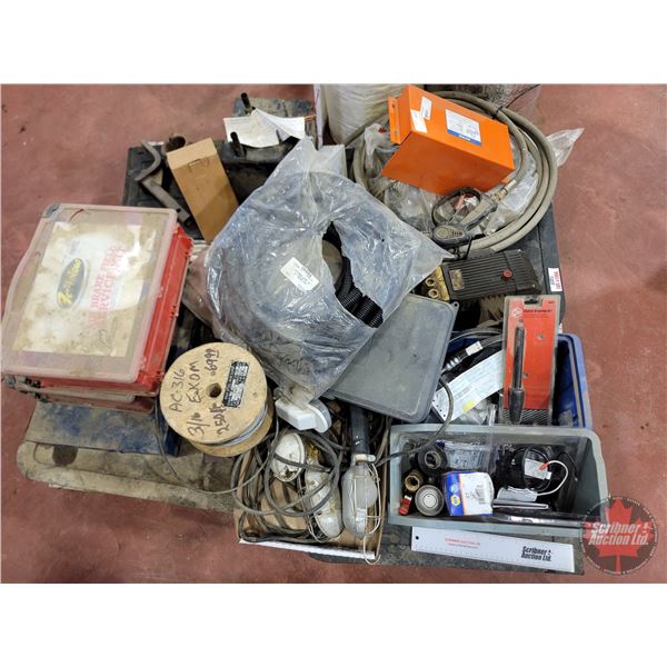 Pallet Lot ~ Variety of Tools & Parts : Air Brake Field Service Kits; Pressure Washer Wand; Wire Bro