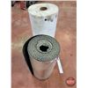 Image 2 : Combo: Partial Roll Bubble Heat Sheild (24"W) & Partial Roll of Oil Absorbent Cloth (32"W)