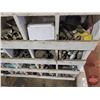 Image 3 : Pallet Lot: Wooden Bolt Bin with CONTENTS! (Parts, Fasteners, Components, etc!)
