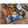 Image 7 : Pallet Lot: Wooden Bolt Bin with CONTENTS! (Parts, Fasteners, Components, etc!)