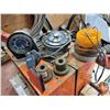 Image 9 : Pallet Lot: Wooden Bolt Bin with CONTENTS! (Parts, Fasteners, Components, etc!)
