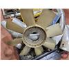 Image 10 : Pallet Lot ~ Truck Parts: Flex Pipe; Mud Flaps; Lug Nut Caps; Fan; Circulating Heater; etc!