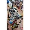 Image 1 : Mechanics Cart with Contents! (Work Light; Extension Cord; Vise Grips; Soldering Iron; Electric Impa