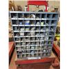 Image 1 : METAL BOLT BIN with CONTENTS!