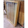 Image 2 : Glass Front Display Case (Wall Hanging) (27"H x 37-1/2"W x 4"D)