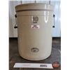 Image 1 : MEDALTA 10 Gallon Crock with Handles (19"H x 16"Dia) (Note: Hairline Cracks)