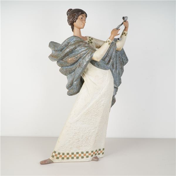 Lladro Porcelain Gres Finish Figurine, Lectora by Alfredo Ruiz, 01012015