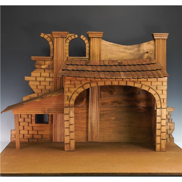 Goebel Hummel Wooden Nativity Set Manger
