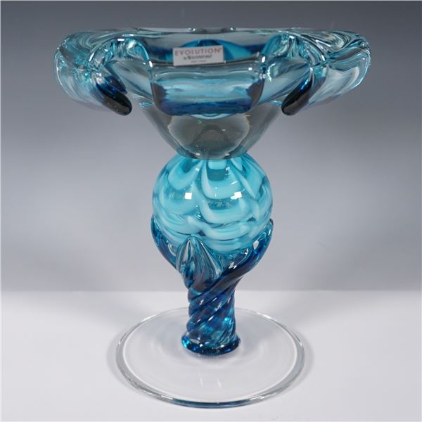 Evolution by Waterford Crystal Pedestal Centerpiece Bowl with Original Box