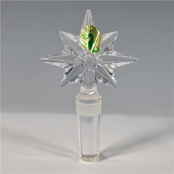 Waterford Crystal Congratulations Star Bottle Stopper