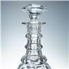 Image 3 : St Louis France Trianon Facetted Crystal Cordial Wine Decanter with Stopper